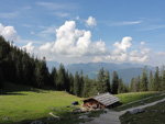 Mitterkaseralm am Zustieg zum Watzmannhaus