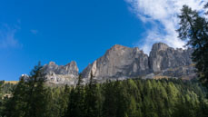 Rosengarten / ein kurzes blaues Fenster  -  01. Oktober 2013