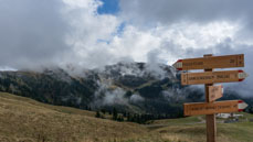 Satteljoch / die letzen Meter zum Satteljoch - Passo Feudo  -  01. Oktober 2013