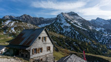 Plumsjochhütte - Bettlerkarspitze  -  20. Oktober 2013