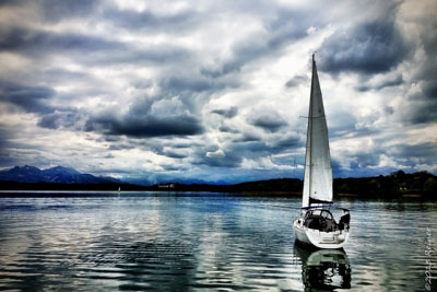 Chiemsee / auf einem Ausflug nach Herrenchiemsee  -  04. Mai 2013